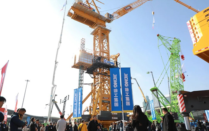 bauma CHINA 2024丨徐工塔式起重機、智能施工升降機火熱亮相